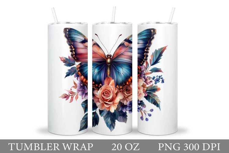 Blue Butterfly Clipart Image 15