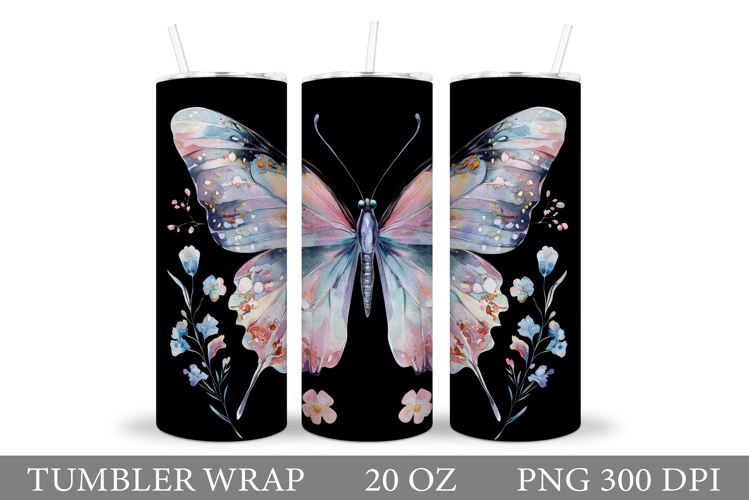Blue Butterfly Clipart Image 8