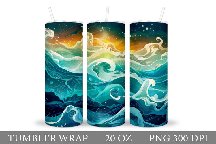 Abstraction Tumbler Sublimation. Abstract Sublimation