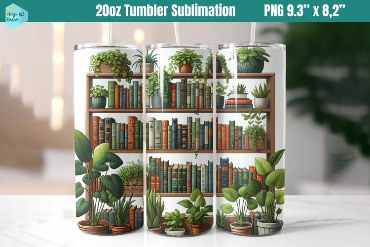 20 OZ Tumbler Sublimation | library sublimation