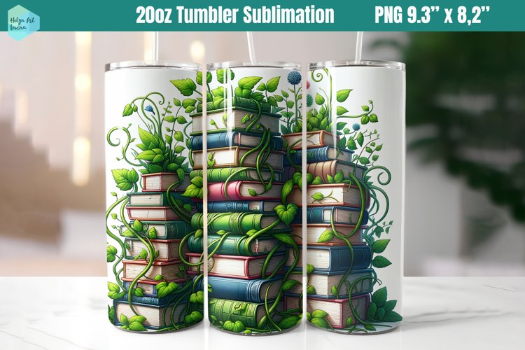 20 OZ Tumbler Sublimation | library sublimation example image 1