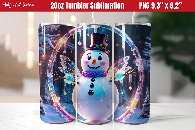 Christmas Tumbler Wrap Image 6