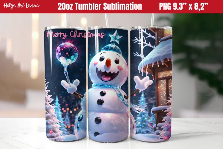 Christmas Tumbler Wrap Image 5