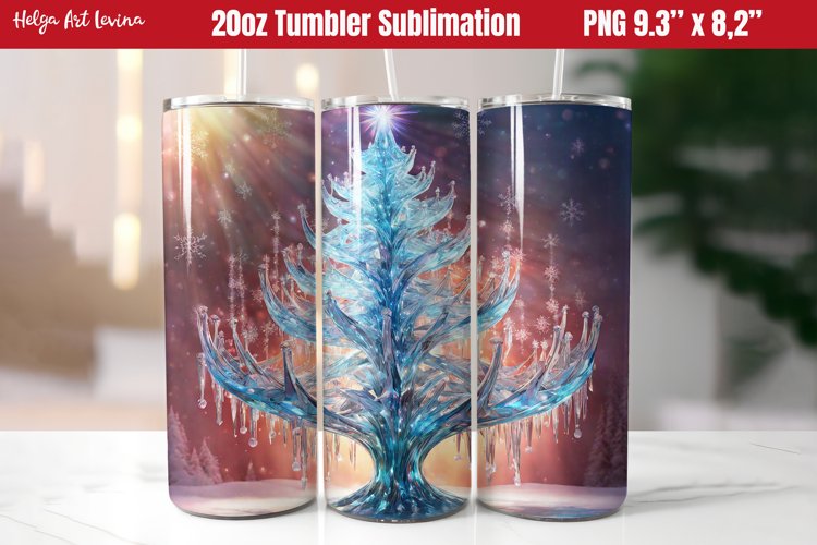 Christmas Tumbler Wrap Image 3