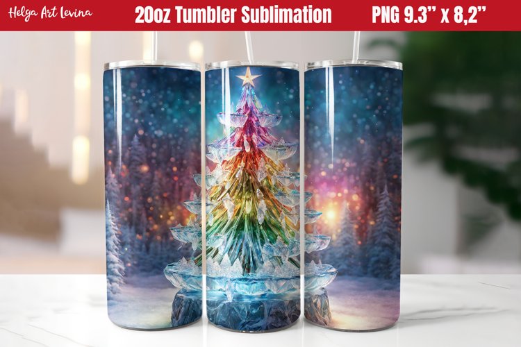 Christmas Tumbler Wrap