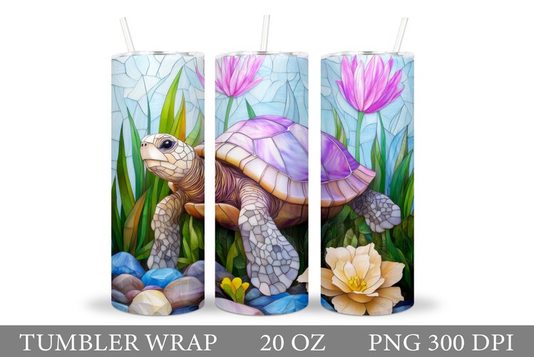 Turtle Tumbler Design. Turtle Tumbler Sublimation