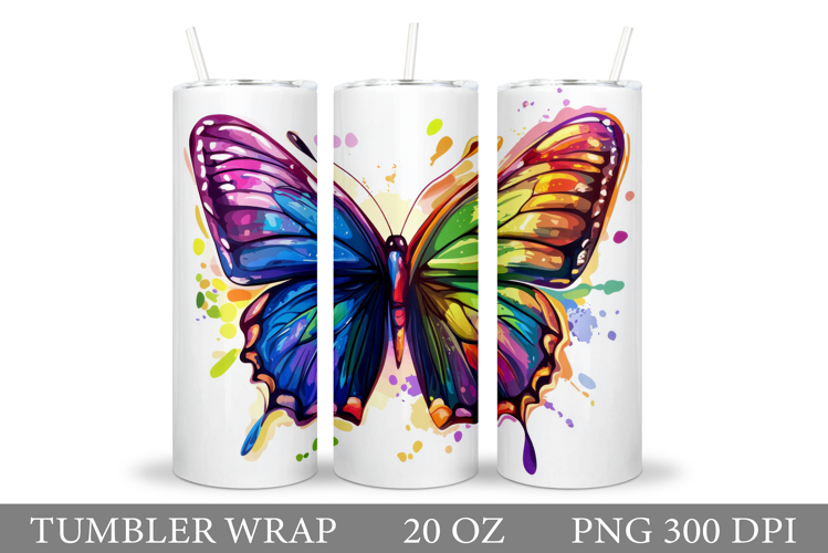 Blue Butterfly Clipart Image 6