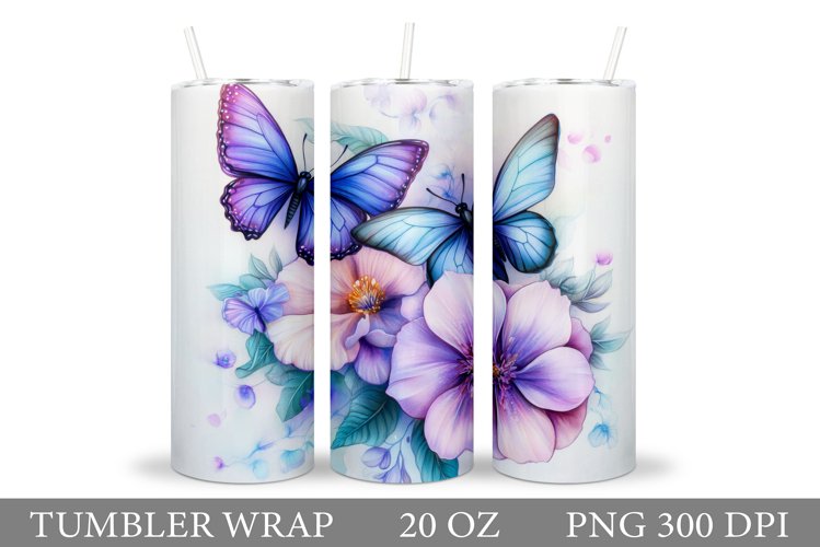 Blue Butterfly Clipart Image 12