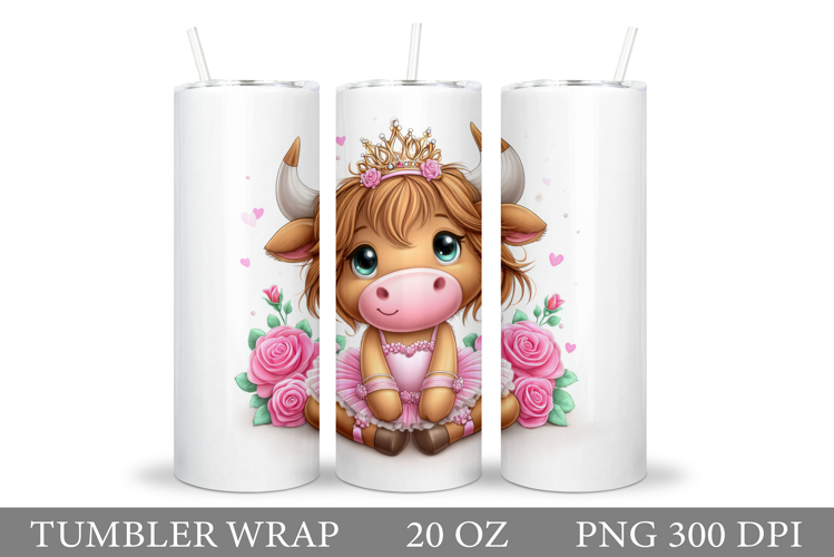 Cute Cow Tumbler Design. Cow Tumbler Sublimation