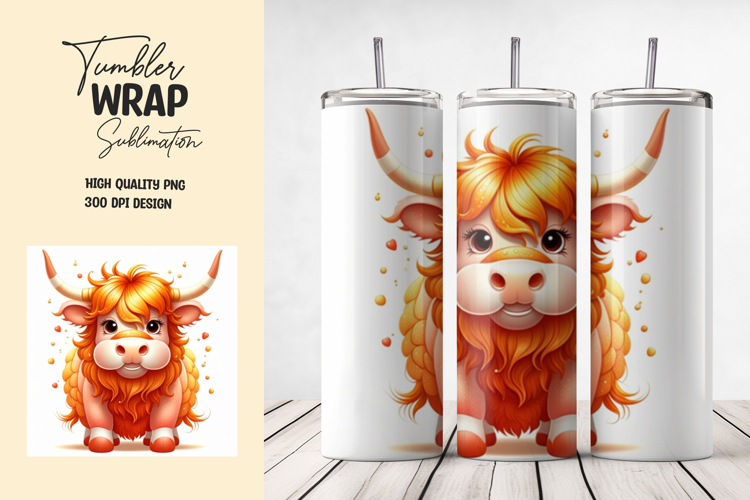 Purple Floral Owl Tumbler Wrap