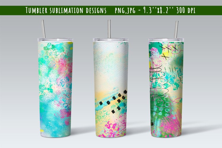 Bright Summer Tumbler Designs