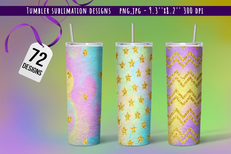 Bright Geometric Modern Tumbler Designs