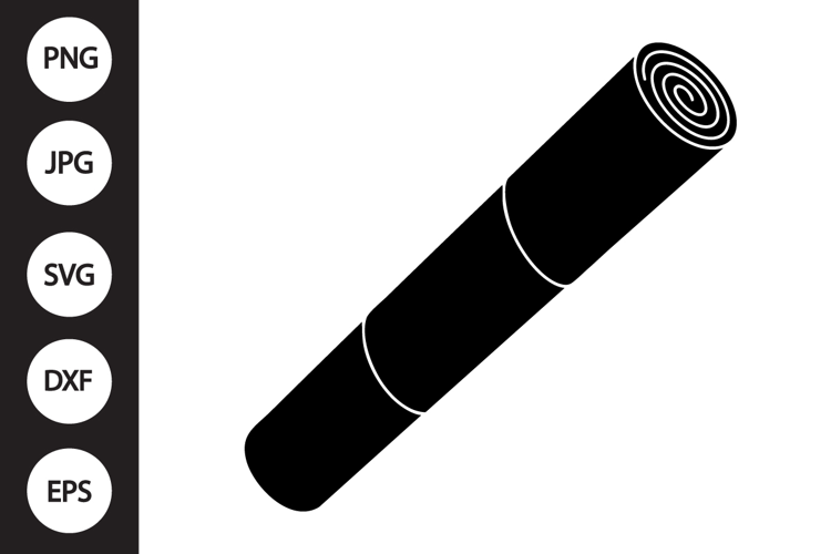 Chocolate Wafer Roll SVG