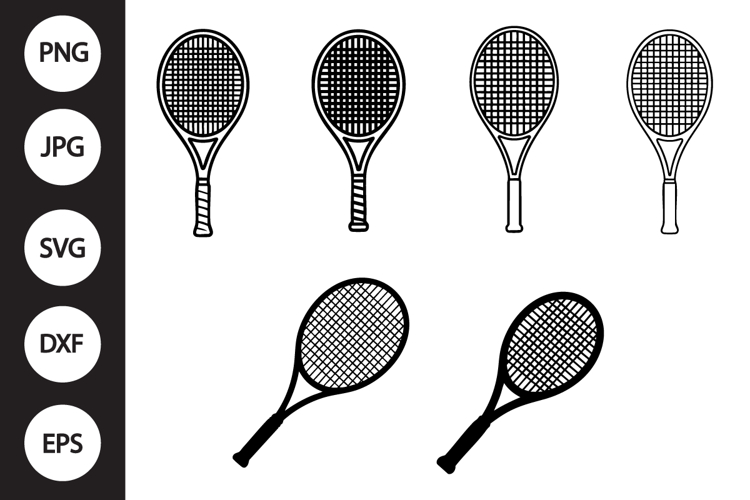 Tennis Racket Clipart