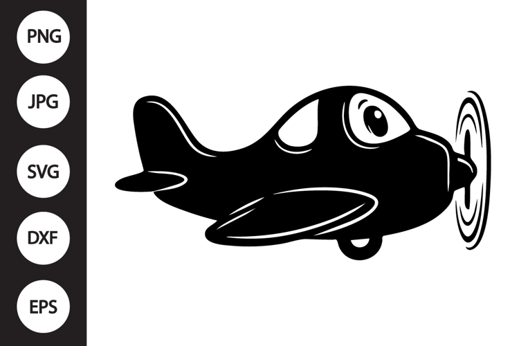 Cartoon Airplane Clipart Image 2