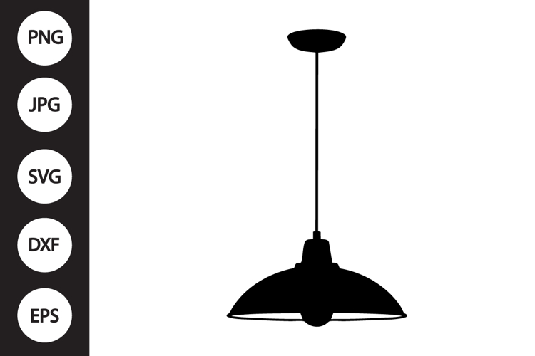 Industrial Pendant Light SVG