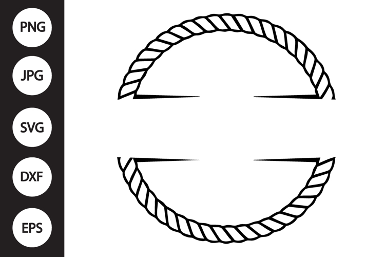 Monogram Circle Svg Image 12
