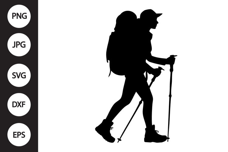 Hiker SVG example image 1