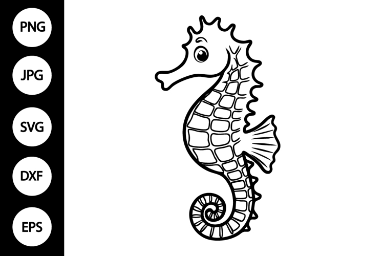 Seahorse Clipart Image 15
