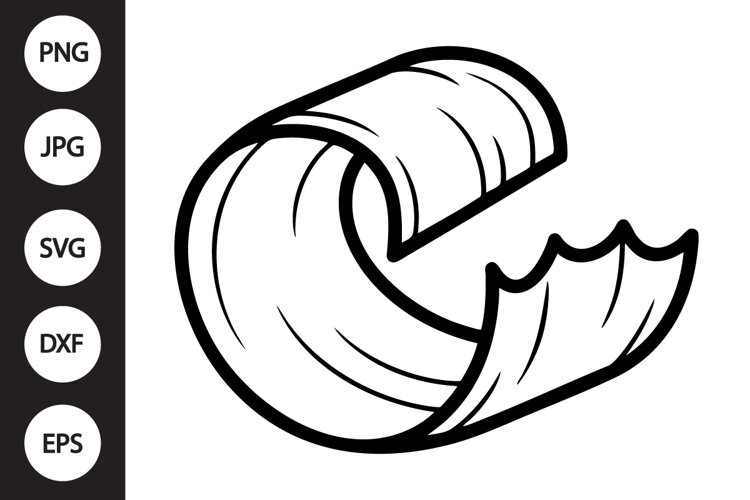 Pencil Shaving SVG example image 1