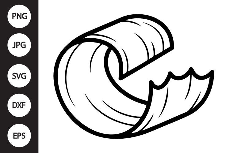 Pencil Shaving SVG