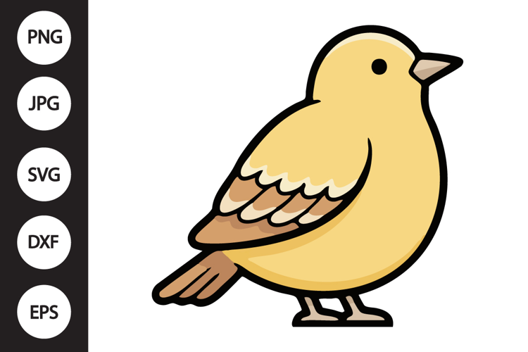 Lark Bird SVG