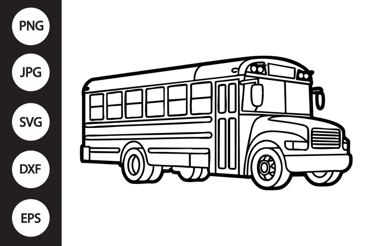 School Bus Clipart  Image 5