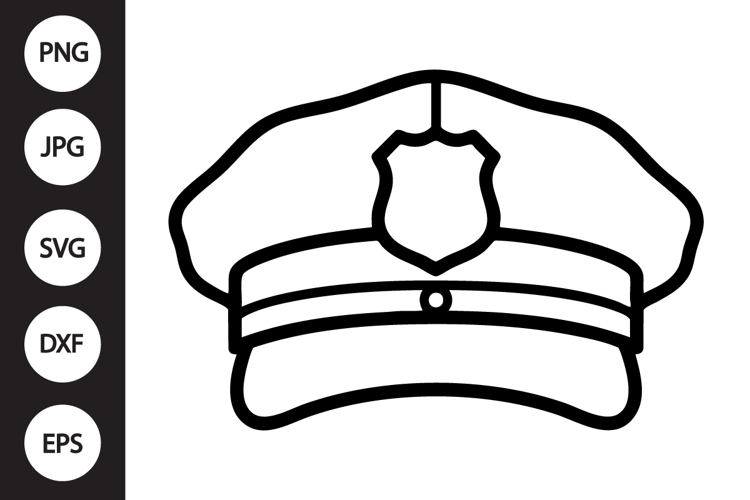 Hat Silhouette Image 9
