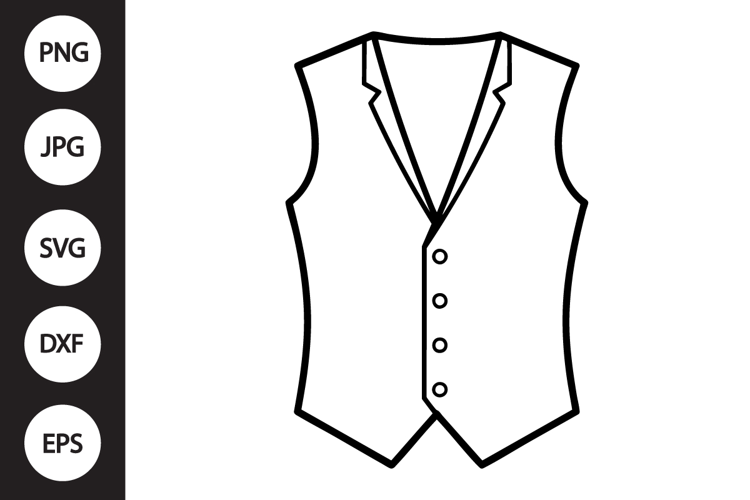 Waistcoat SVG
