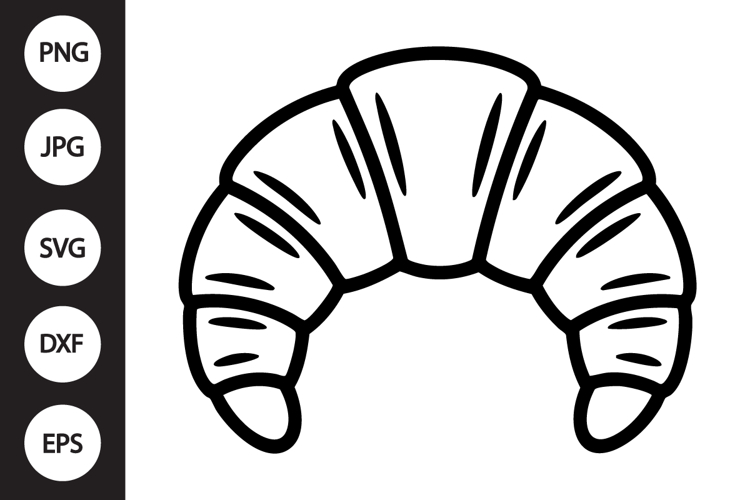 Croissant Clipart Image 3