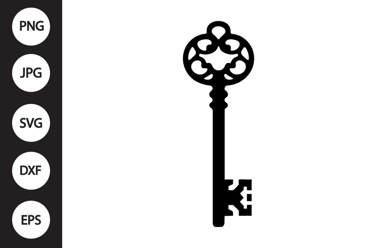 Vintage Key SVG