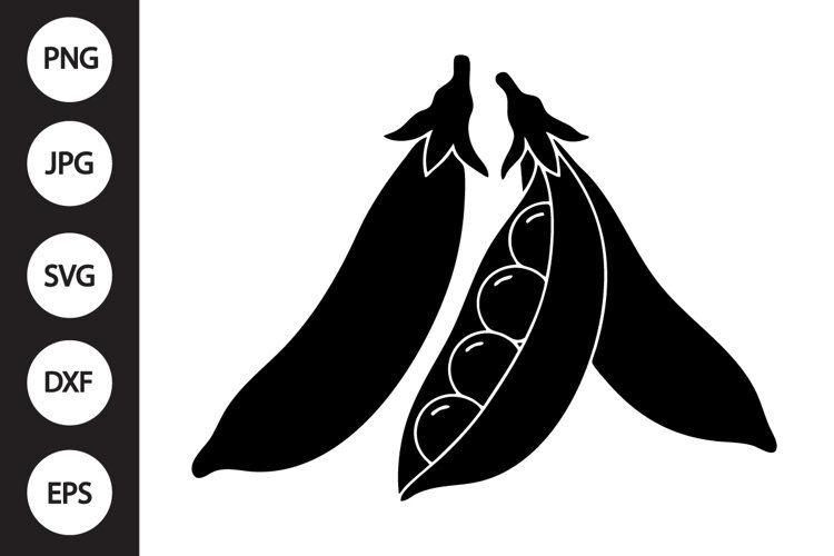 Pea Pods SVG example image 1