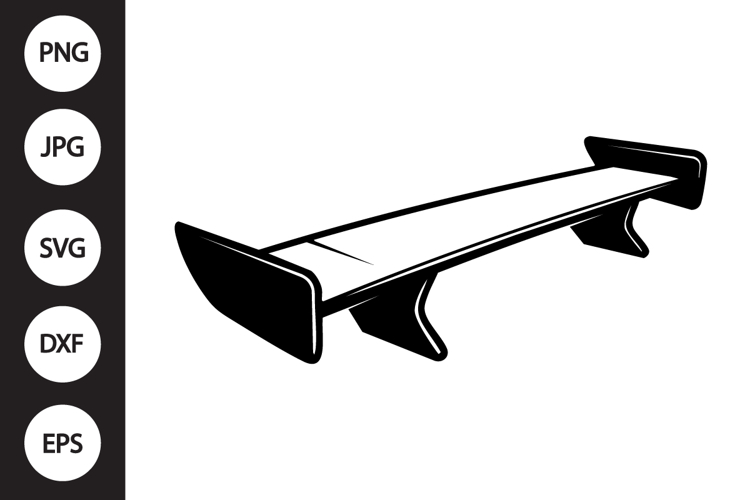 Trunk Spoiler SVG