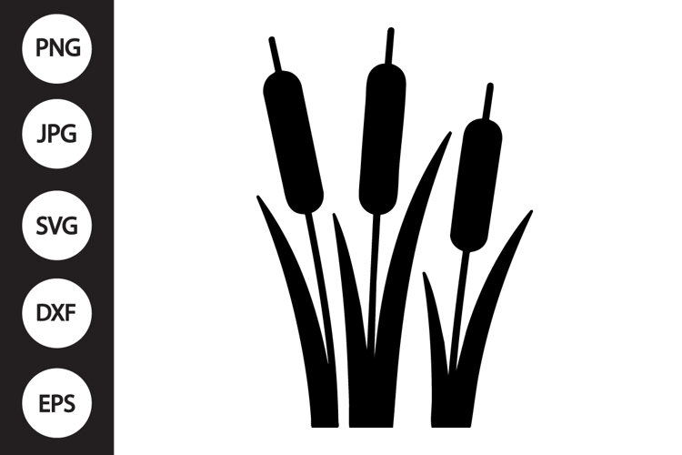 Cattail SVG example image 1