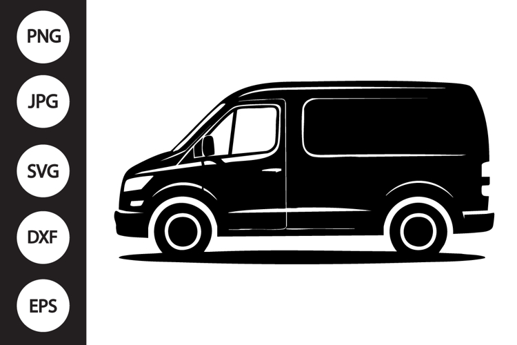 Truck Silhouette Image 8