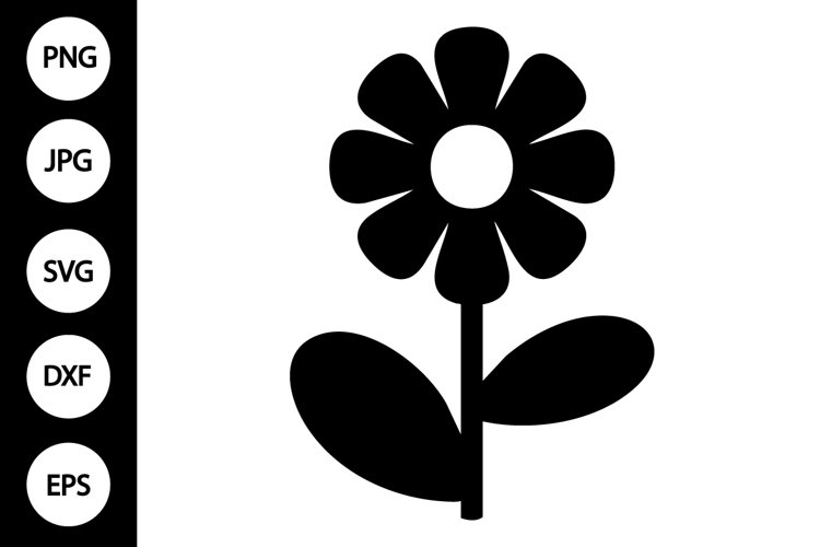 Flower Silhouette Image 4
