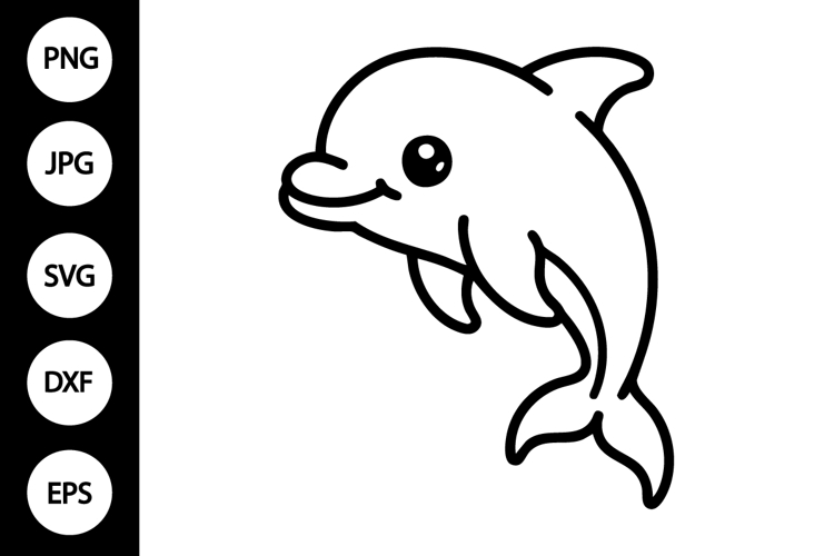 Dolphin Silhouette Image 14