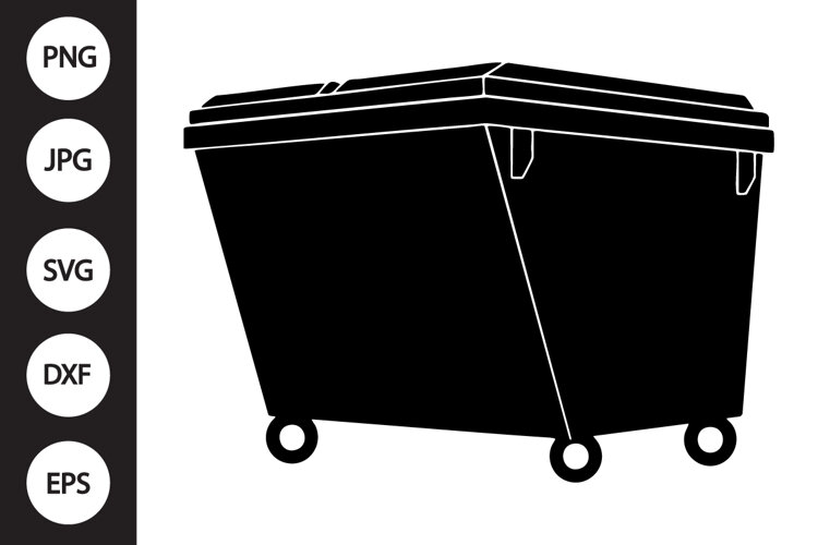 Dumpster SVG example image 1