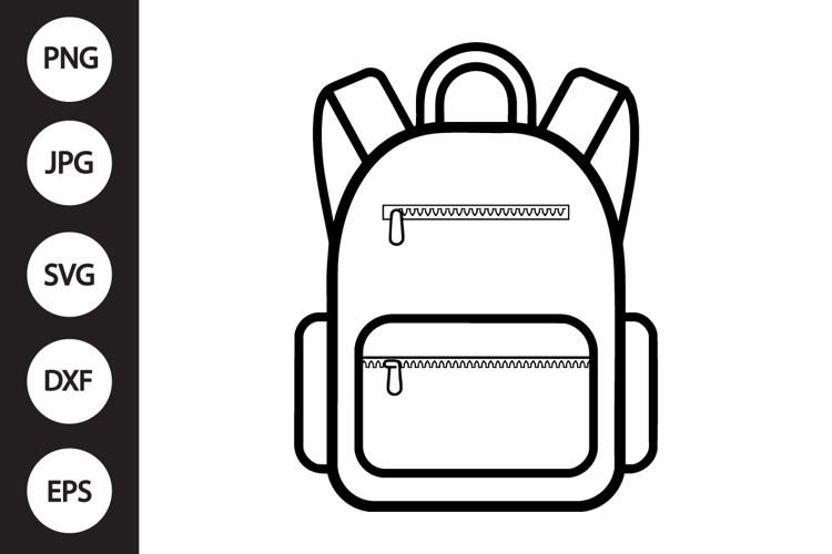 Backpack Clipart Image 7