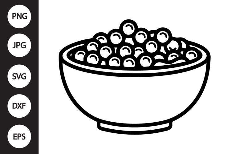 Cereal Bowl SVG