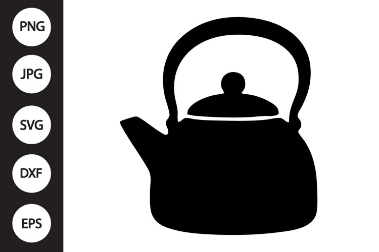 Tea Kettle SVG example image 1