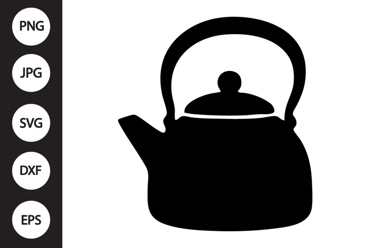 Tea Kettle SVG
