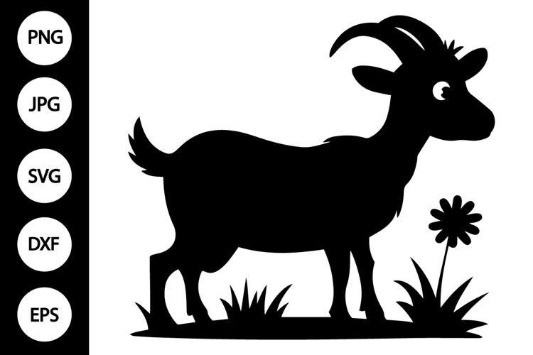 Goat Svg Image 19
