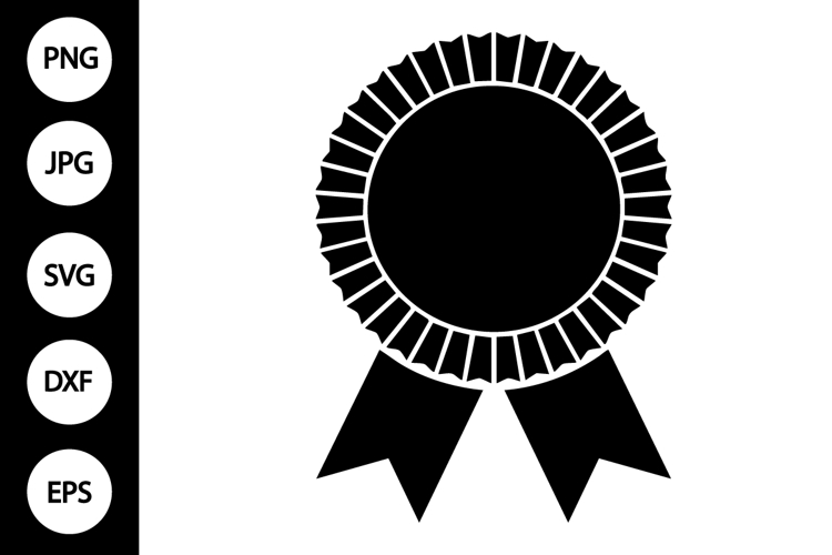 Award Ribbon Silhouette SVG