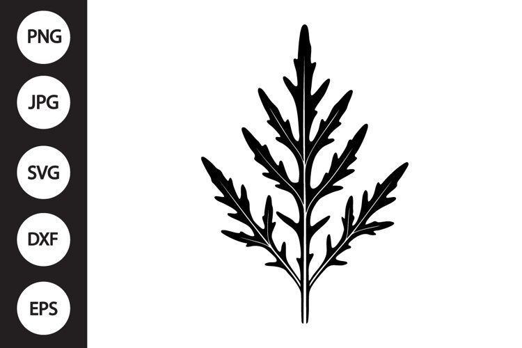 Mizuna Lettuce SVG example image 1