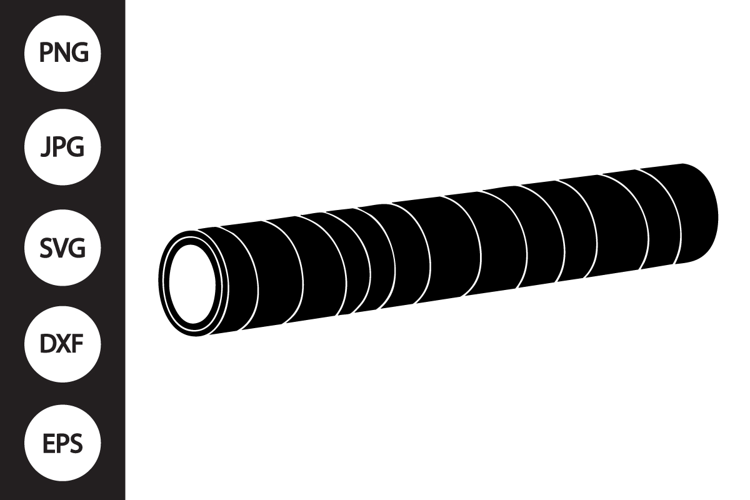 Chocolate Wafer Roll SVG