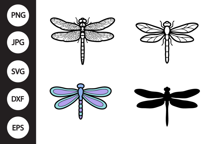 Dragonfly SVG, Dragonfly Clipart