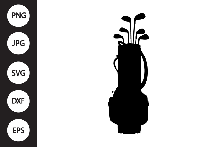 Golf Bag Clipart Image 2