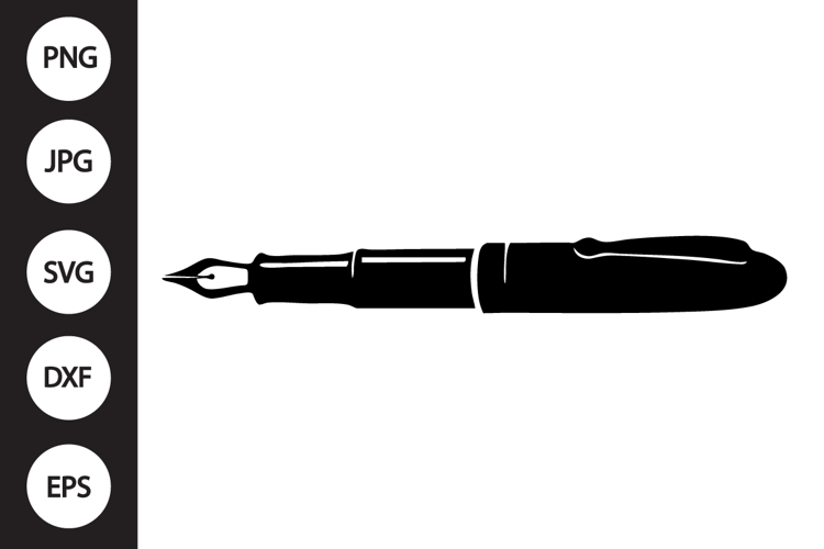 Pen Silhouette Image 3