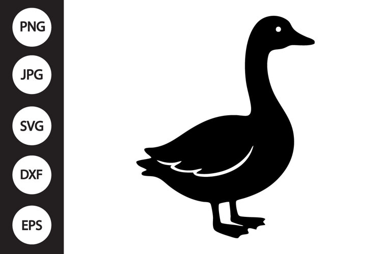 Cute Goose SVG example image 1